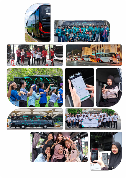 Kolase kegiatan dan tim AO Group